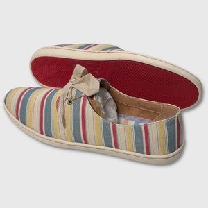 Born Datil Sneakers / Shoes - NEW Womens Size 8 Multicolor Stripe - #48754-FLR